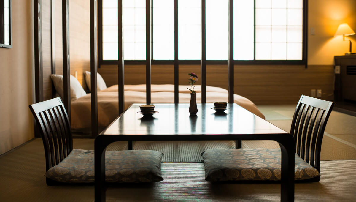 널찍한 객실에서 조금 우아하게.